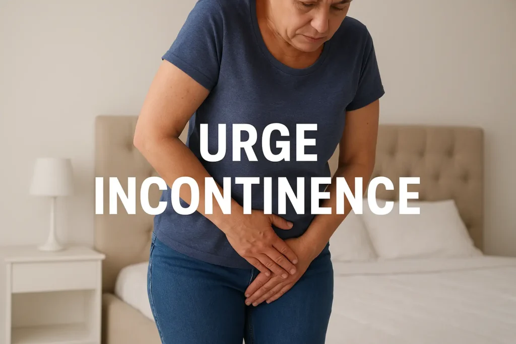 how to manage urge incontinence Nantwich symptoms