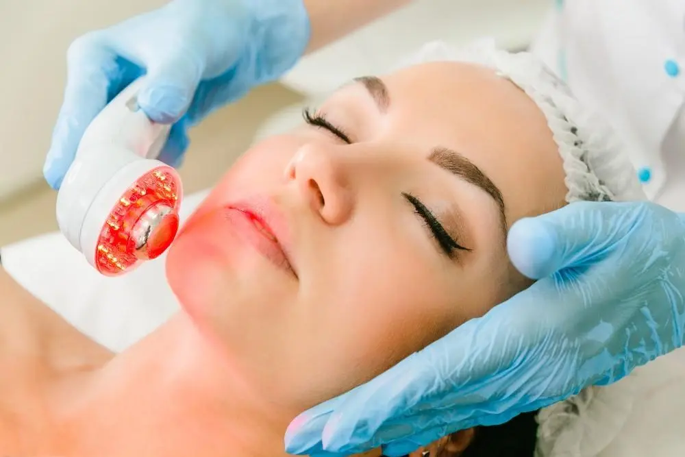 woman having non-surgical Morph8 treatment Nantwich