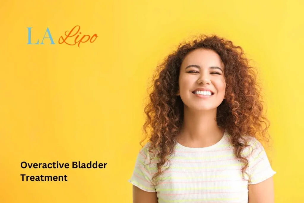 woman smiling about overactive bladder treatment Nantwich solutions