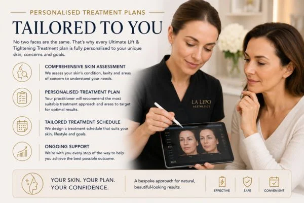 book a consultation about your ultimate lift and tighten treatment Nantwich