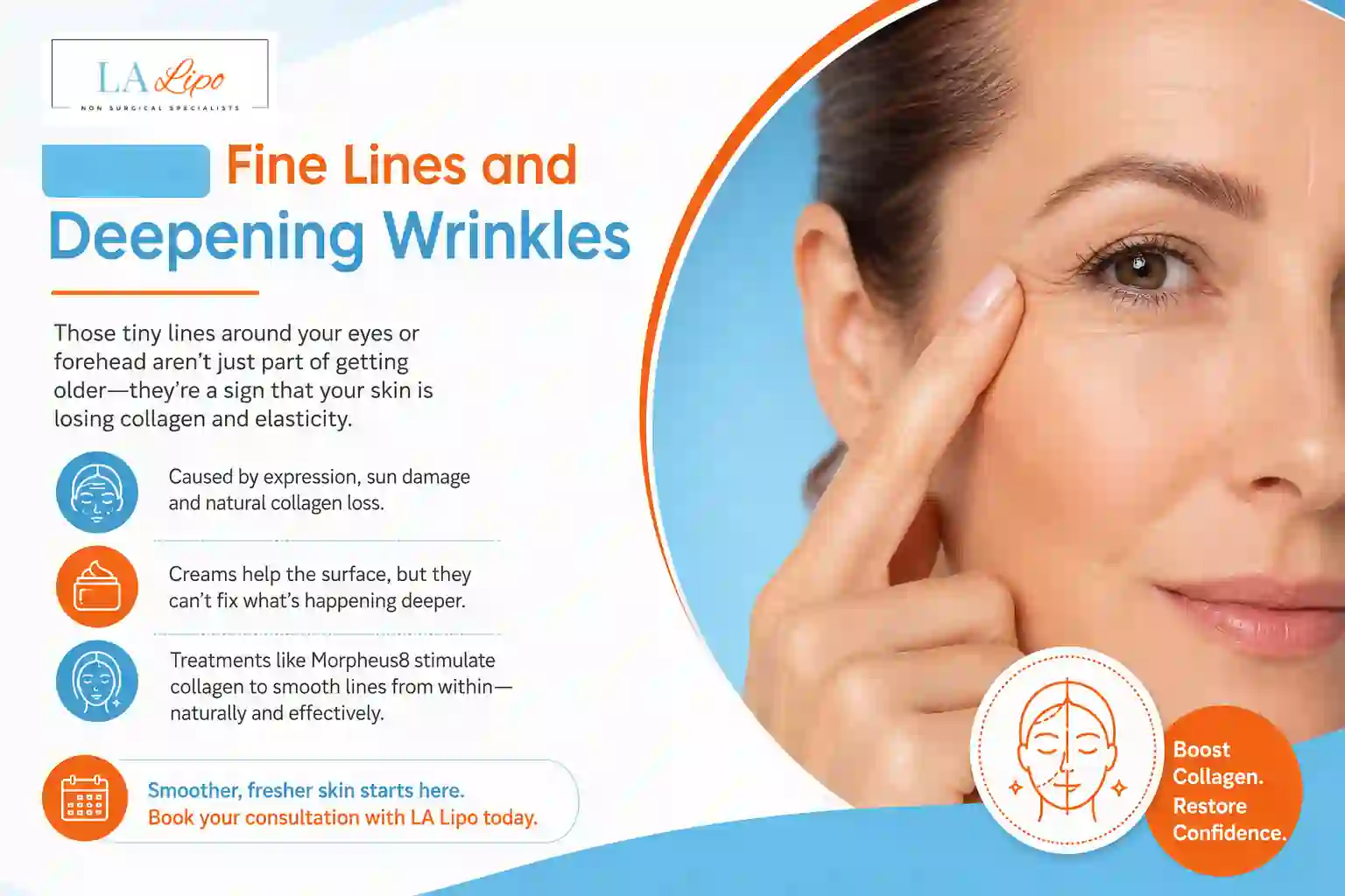 Sign #2: Fine Lines and Deepening Wrinkles Nantwich